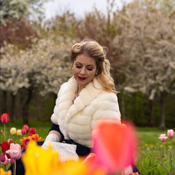 Faux fur bolero - Picture 7 of 8